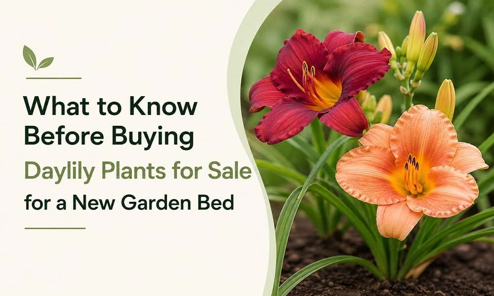 What to Know Before Buying Daylily Plants for Sale for a New Garden Bed
